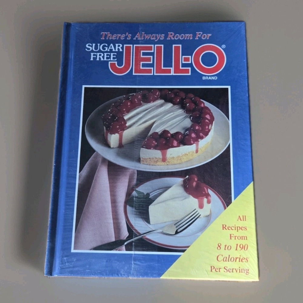 Sugar Free Jello Low Calorie Recipe Book Theres Always Room‎ For Jell O Cookbook